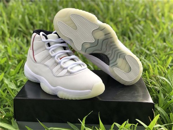 2018 release authentic 11 platinum tint 11s red gery white basketball shoes for men 378037 -016 real carbon fiber sneakers with original bo, Black
2018 release authentic 11 platinum tint 11s red gery white basketball shoes for men 378037 -016 real carbon fiber sneakers with original bo, Black