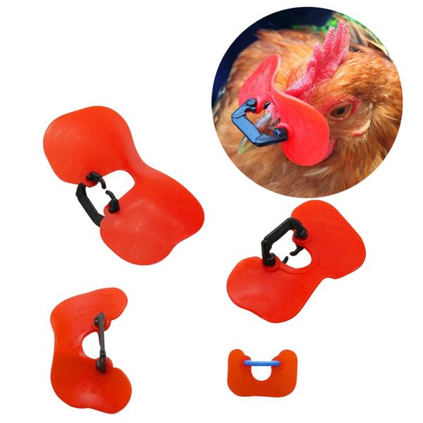 200pcs new no bolt chicken glasses red soft plastic glasses anti-pecking goggles farm equipment wholesale
200pcs new no bolt chicken glasses red soft plastic glasses anti-pecking goggles farm equipment wholesale