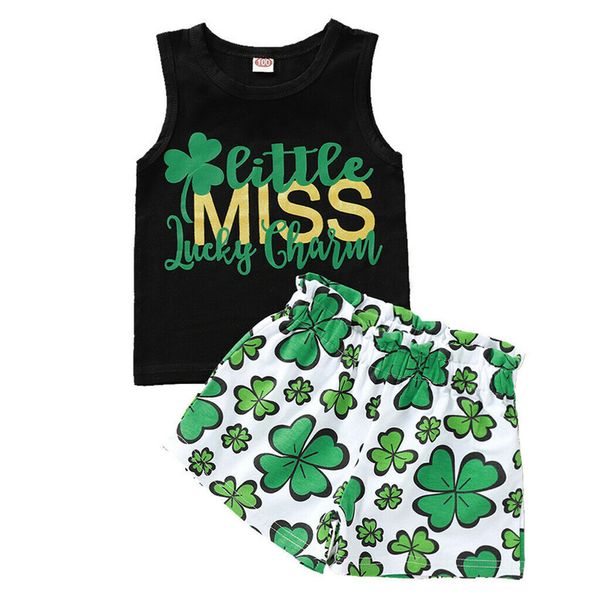 1-5y toddler kid boy girl st patrick's day sleeveless vest tank t-shirt clover shorts pants baby clothes outfits 2pcs set, White
1-5y toddler kid boy girl st patrick's day sleeveless vest tank t-shirt clover shorts pants baby clothes outfits 2pcs set, White