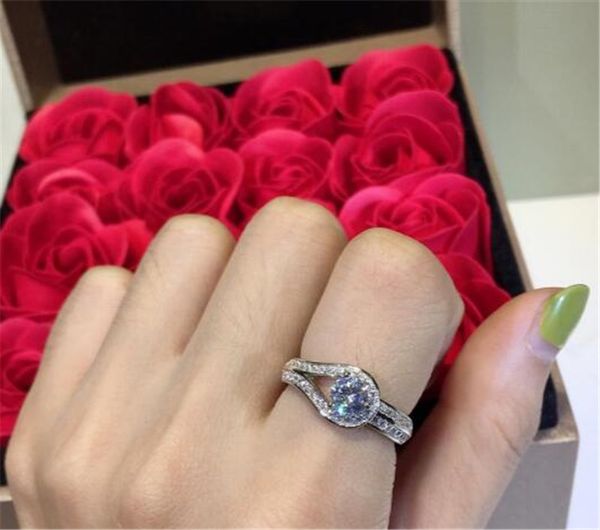 diamond wedding rings sparkly rings for women wedding party fashion jewelry gifts ing, Silver
diamond wedding rings sparkly rings for women wedding party fashion jewelry gifts ing, Silver