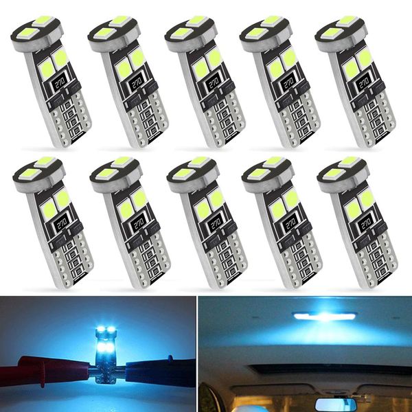 10x t10 w5w led bulb 194 168 3030 6smd chips canbus error led parking auto wedge clearance lamp 6000k super brighter lights
10x t10 w5w led bulb 194 168 3030 6smd chips canbus error led parking auto wedge clearance lamp 6000k super brighter lights