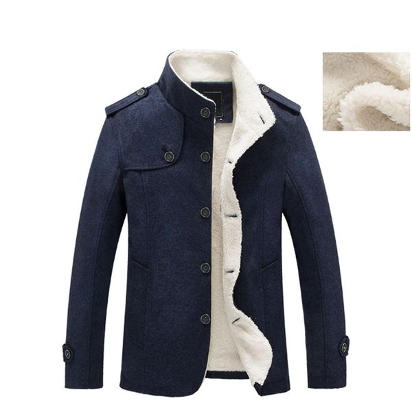 mountainskin winter mens coat fleece lined thick warm woolen coats autumn overcoat male wool blend jackets brand clothing, Black
mountainskin winter mens coat fleece lined thick warm woolen coats autumn overcoat male wool blend jackets brand clothing, Black