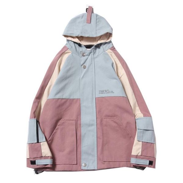 men's jackets hip hop jacket men hooded windbreaker 2021 spring fashion women hoody coats streetwear male clothes mg465, Black;brown
men's jackets hip hop jacket men hooded windbreaker 2021 spring fashion women hoody coats streetwear male clothes mg465, Black;brown