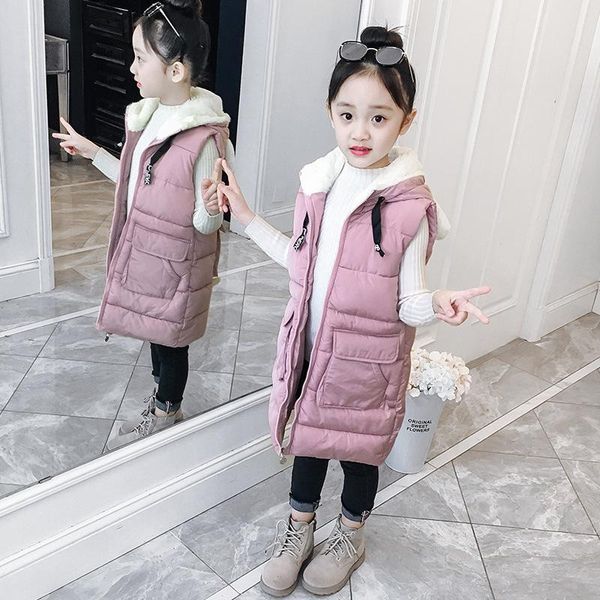 girls vest autumn and winter sleeveless windbreaker children's hooded long down jacket vest thickened coat waistcoat 4-13 years old, Camo
girls vest autumn and winter sleeveless windbreaker children's hooded long down jacket vest thickened coat waistcoat 4-13 years old, Camo