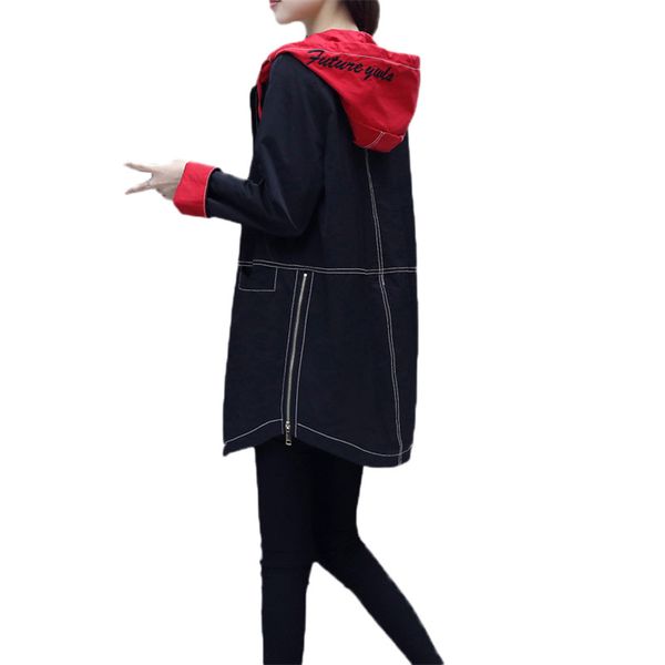 spring trench coat 2019 ladies medium long hooded outerwear fashion casual women windbreaker coat loose thin female coats jia84, Tan;black
spring trench coat 2019 ladies medium long hooded outerwear fashion casual women windbreaker coat loose thin female coats jia84, Tan;black