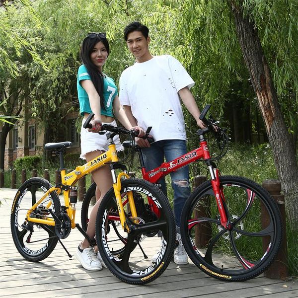 folding mountain bike 26 inches 21 speed folding bicycle male / female / student mountain bike brake shockingproof frame brakes
folding mountain bike 26 inches 21 speed folding bicycle male / female / student mountain bike brake shockingproof frame brakes
