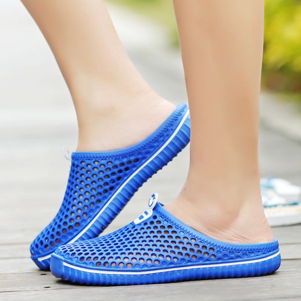 men shoes summer hollow slippers fashion outdoor breathable casual couple beach sandal flip flops shoes beach slippers, Black
men shoes summer hollow slippers fashion outdoor breathable casual couple beach sandal flip flops shoes beach slippers, Black