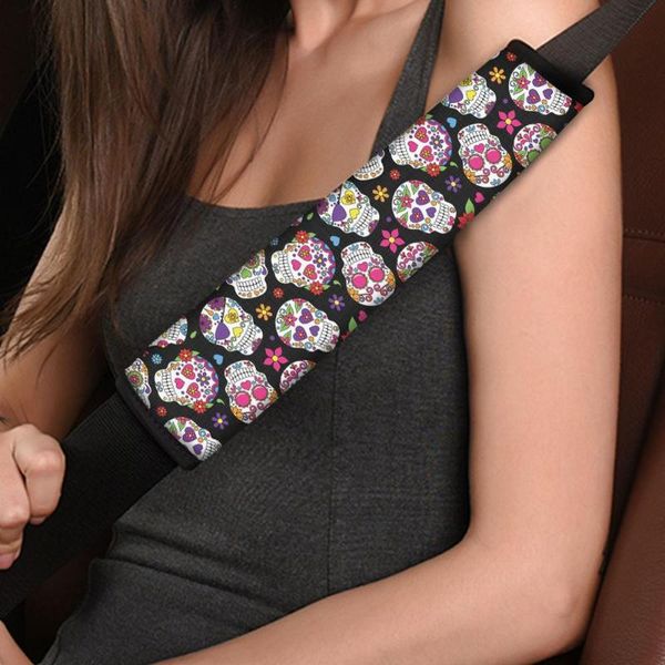 instantarts sugar skull pattern car accessories seat belt covers fashion style car seat belt covers for adults new seatbelt pad
instantarts sugar skull pattern car accessories seat belt covers fashion style car seat belt covers for adults new seatbelt pad