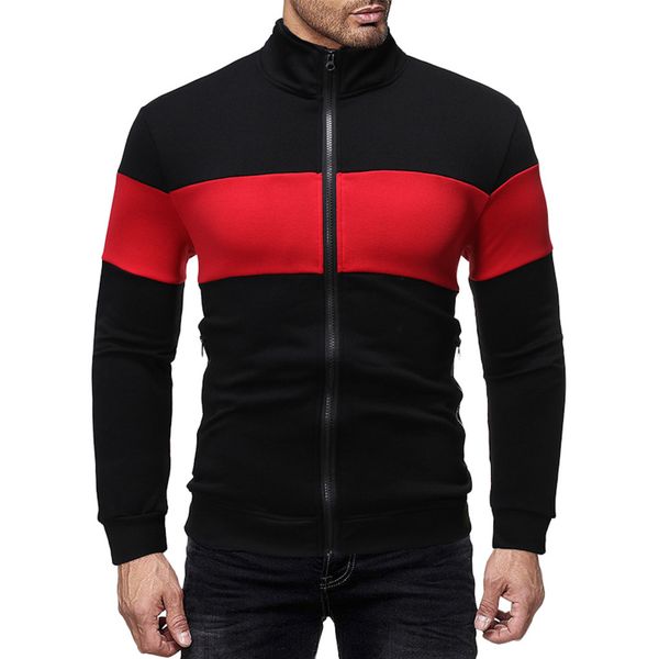 feitong zipper sweatshirt men autumn winter long sleeve patchwork sweatshirt streetwear outwear hombre, Black
feitong zipper sweatshirt men autumn winter long sleeve patchwork sweatshirt streetwear outwear hombre, Black