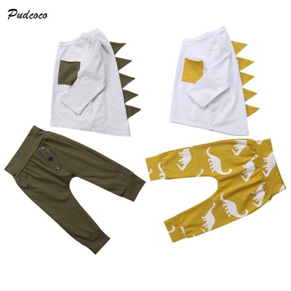 2pcs toddler kids baby boy dinosaur clothes 3d long sleeve cotton t-shirt +long pant trouser outfits children clothing set, White
2pcs toddler kids baby boy dinosaur clothes 3d long sleeve cotton t-shirt +long pant trouser outfits children clothing set, White