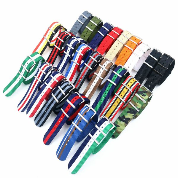 Hot Sale NATO fashion Nylon watch band Strap nylon weaving for DW Watch Wholesale Watch Accessories Waterproof
Hot Sale NATO fashion Nylon watch band Strap nylon weaving for DW Watch Wholesale Watch Accessories Waterproof