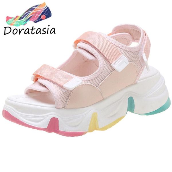 doratasia women open toe hook loop chunky shoes fashion mixed color sandals women fashion summer sandals, Black
doratasia women open toe hook loop chunky shoes fashion mixed color sandals women fashion summer sandals, Black