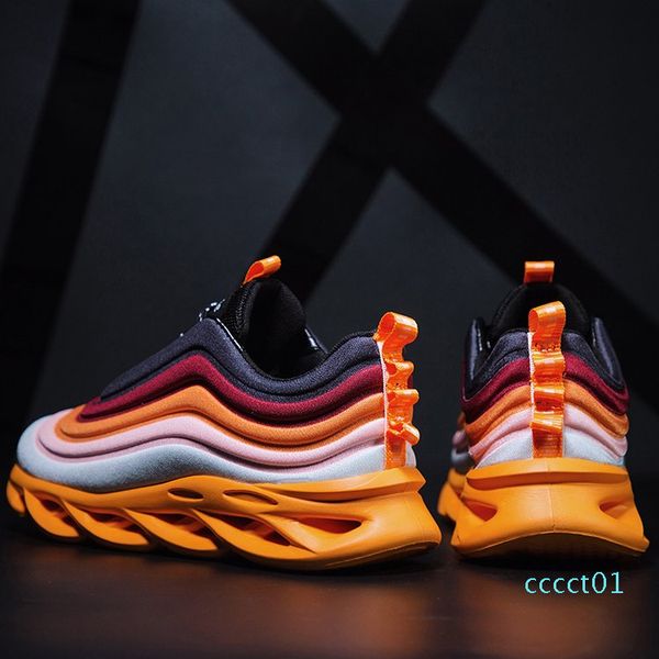 2020 autumn men chunky sneakers lace-up flat casual shoes thick bottom colorful breathable male tenis footwear ct01, Black
2020 autumn men chunky sneakers lace-up flat casual shoes thick bottom colorful breathable male tenis footwear ct01, Black