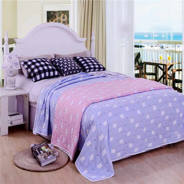 blankets & swaddling baby gauze blanket towel quilt cotton 6 layers single double air conditioning summer cool 150*200cm
blankets & swaddling baby gauze blanket towel quilt cotton 6 layers single double air conditioning summer cool 150*200cm