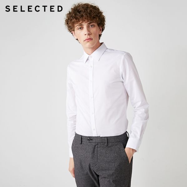 men's cotton-blend slight stretch jacquard slim fit long-sleeved shirt t|418405525, White;black
men's cotton-blend slight stretch jacquard slim fit long-sleeved shirt t|418405525, White;black