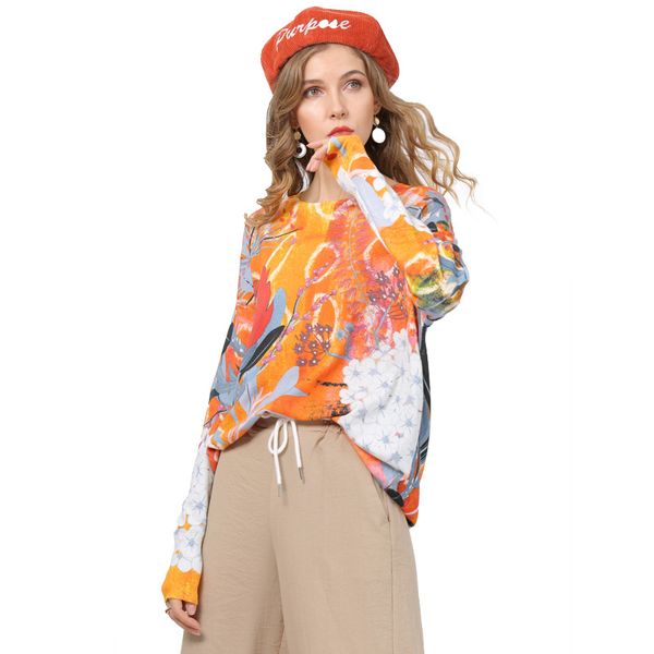 new style fashion casual printed sweater women autumn sueter mujer invierno 2020 plus size loose-fit base shirt sweater d6325, White;black
new style fashion casual printed sweater women autumn sueter mujer invierno 2020 plus size loose-fit base shirt sweater d6325, White;black