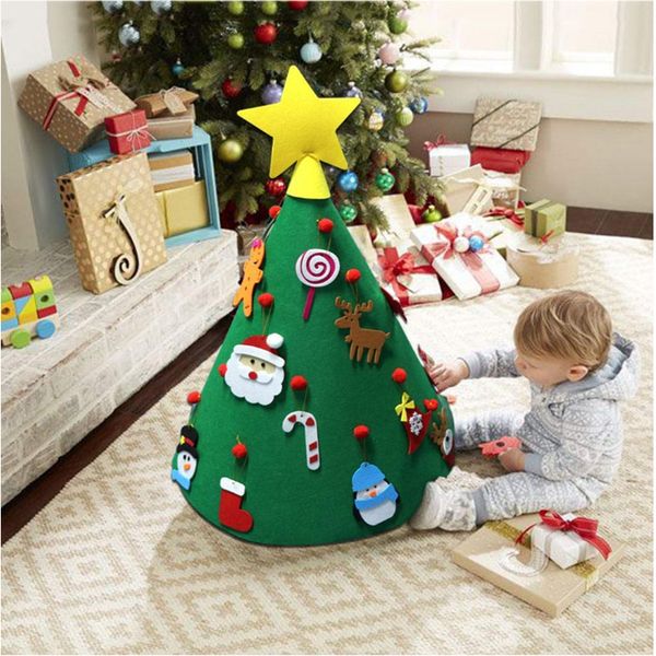 2019 new3d diy felt toddler christmas tree new year kids gifts toys artificial tree xmas home decoration hanging ornaments
2019 new3d diy felt toddler christmas tree new year kids gifts toys artificial tree xmas home decoration hanging ornaments