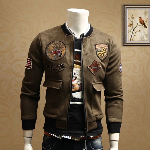 autumn winter jacket men army green motorcycle ma-1 pilot air men bomber jacket coats, Black;brown
autumn winter jacket men army green motorcycle ma-1 pilot air men bomber jacket coats, Black;brown