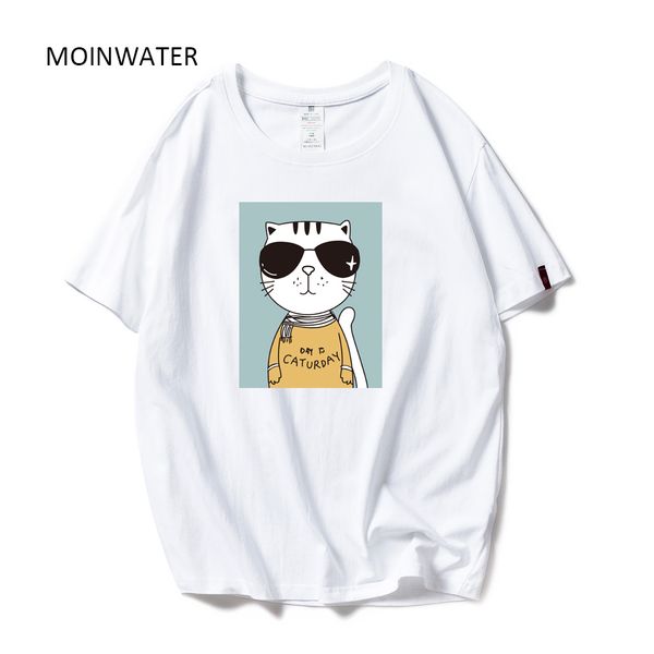 moinwater new lady casual cotton tshirts fashion women cat pattern tees female cute t-shirt short sleeve for woman mt1969 sqtrimmer, White
moinwater new lady casual cotton tshirts fashion women cat pattern tees female cute t-shirt short sleeve for woman mt1969 sqtrimmer, White