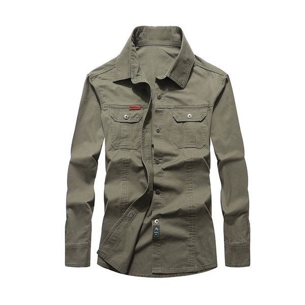 shirts men's spring and autumn multi-pocket khaki lapel long sleeve cotton casual workwear shirt men clothing fashion 6xl, White;black
shirts men's spring and autumn multi-pocket khaki lapel long sleeve cotton casual workwear shirt men clothing fashion 6xl, White;black