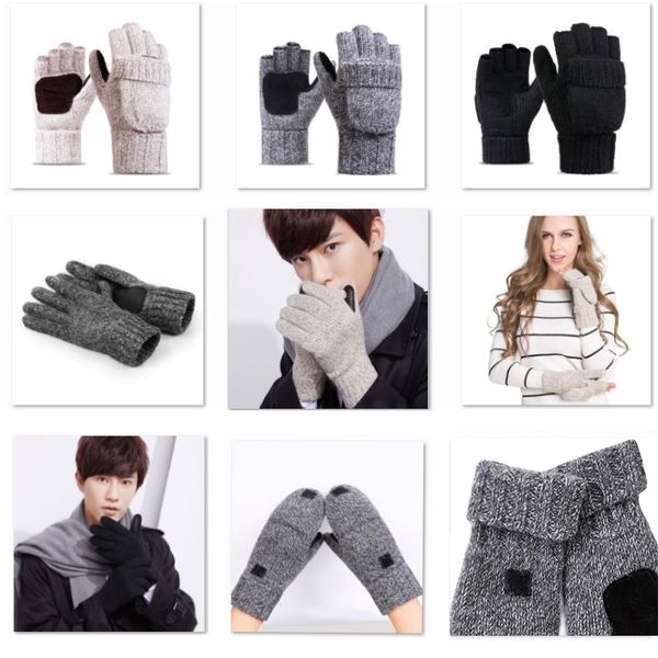 fashion winter knitted fingerless gloves wool mittens warm glove for women and men plush velvet outdoor riding ski christmas dhl wx9-1669
fashion winter knitted fingerless gloves wool mittens warm glove for women and men plush velvet outdoor riding ski christmas dhl wx9-1669