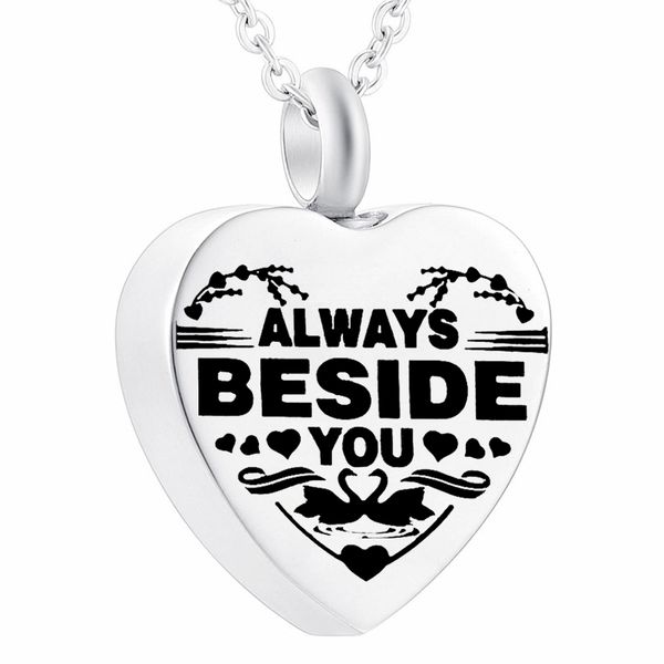 cremation jewelry for ashes heart memorial ash pendant urn necklace keepsakewith filler kits -engraved always beside you, Silver
cremation jewelry for ashes heart memorial ash pendant urn necklace keepsakewith filler kits -engraved always beside you, Silver