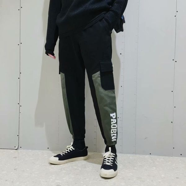 zk 2019 pockets cargo harem pants mens casual joggers baggy tactical trousers harajuku streetwear hip hop fashion swag male, Black
zk 2019 pockets cargo harem pants mens casual joggers baggy tactical trousers harajuku streetwear hip hop fashion swag male, Black