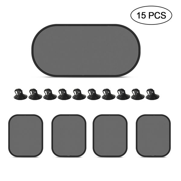 15pcs black car sun shade side rear window sunshade curtain cover visor foldable shield screen uv block protection mesh cover
15pcs black car sun shade side rear window sunshade curtain cover visor foldable shield screen uv block protection mesh cover