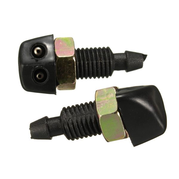 10pcs universal car supplies front windshield wiper washer sprayer nozzle plastic black vehicle parts accessories
10pcs universal car supplies front windshield wiper washer sprayer nozzle plastic black vehicle parts accessories
