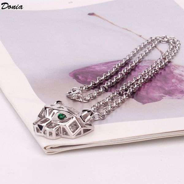 donia jewelry european and american fashion leopard head long necklace fashion accessories luxury birthday christmas gift sweater necklace, Silver
donia jewelry european and american fashion leopard head long necklace fashion accessories luxury birthday christmas gift sweater necklace, Silver