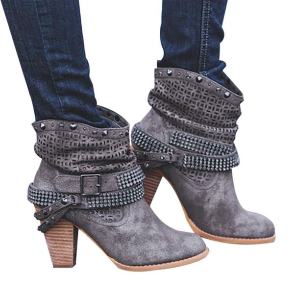 oeak drop shipping 2019 new women boots high heels shoes for female buckle shoes ladies short boots leather ankle, Black
oeak drop shipping 2019 new women boots high heels shoes for female buckle shoes ladies short boots leather ankle, Black
