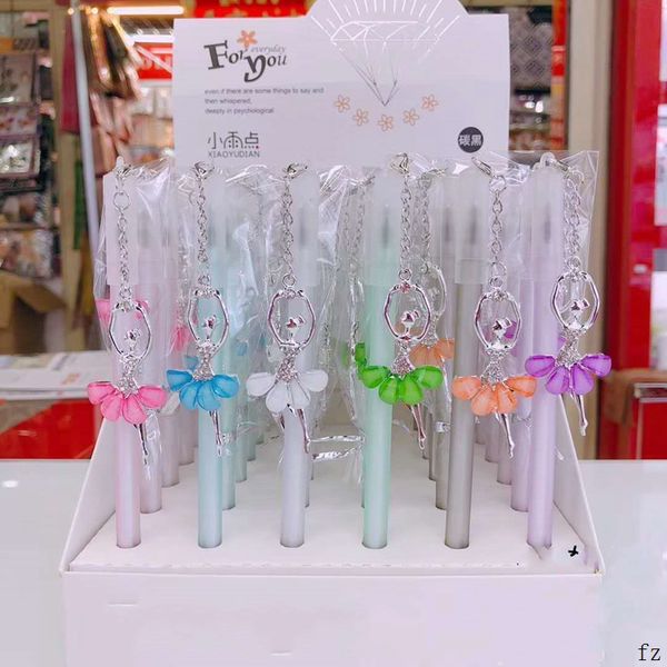 72 pcs gel pens dancing girl black gel-ink pens neutral pen for writing office school supplies
72 pcs gel pens dancing girl black gel-ink pens neutral pen for writing office school supplies