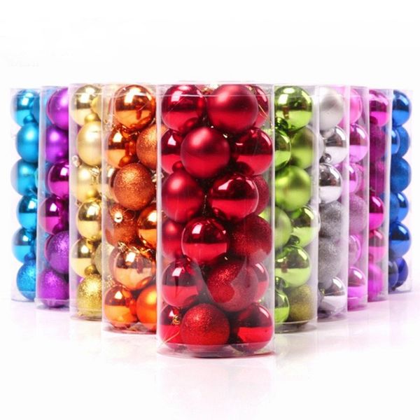 24pcs 4cm xmas ball decorative theme pack of exquisite christmas balls ornaments for tree decoration navidad party
24pcs 4cm xmas ball decorative theme pack of exquisite christmas balls ornaments for tree decoration navidad party