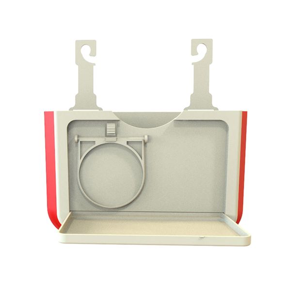portable car hanging trash can foldable garbage bag trash bin water bottle holder td326