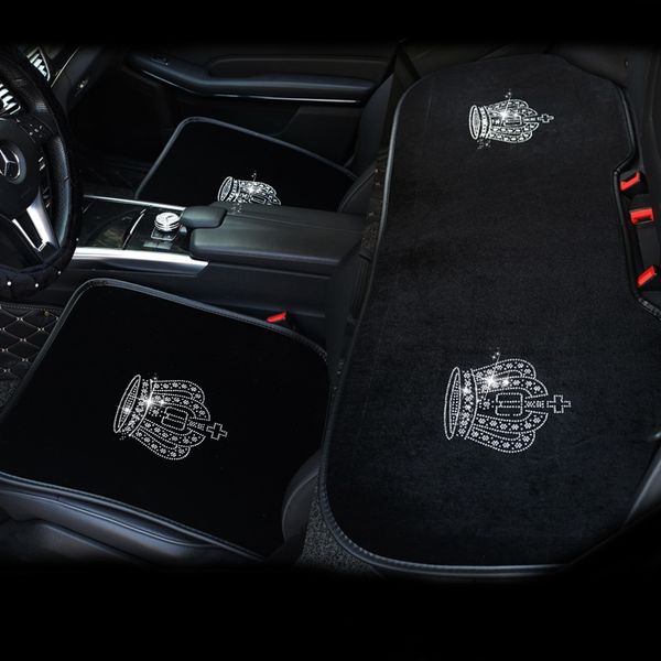 plush car seat cover crown diamond auto interior seat cushion accessories black universal size winter seats covers car styling
plush car seat cover crown diamond auto interior seat cushion accessories black universal size winter seats covers car styling