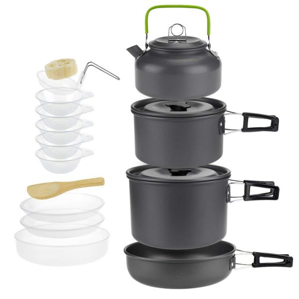outdoor hiking picnic camping pot pot set frying pan camping pots pans set portable cookware outdoor tableware
outdoor hiking picnic camping pot pot set frying pan camping pots pans set portable cookware outdoor tableware