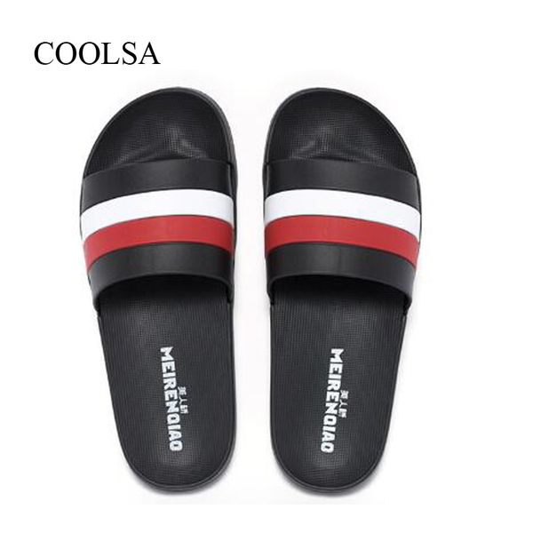 coolsa men's summer striped slippers indoor bathroom l home slippers flat sandals outdoor beach flip flops men slides shoes, Blue;gray
coolsa men's summer striped slippers indoor bathroom l home slippers flat sandals outdoor beach flip flops men slides shoes, Blue;gray