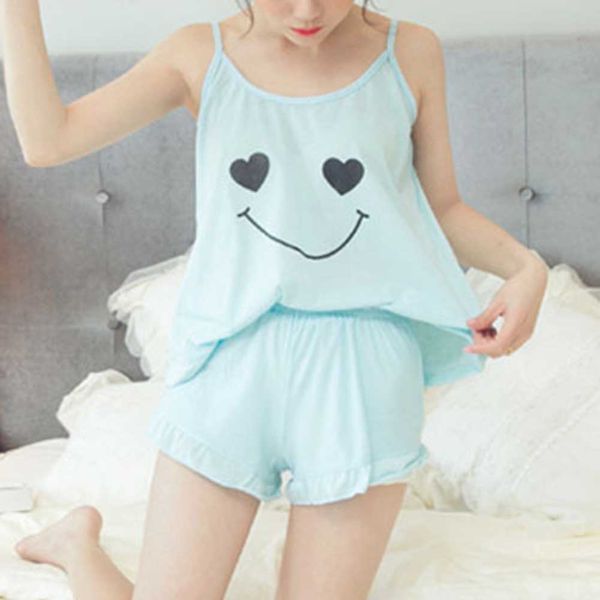 women girl lady sleeveless nightgown set pajamas sleepwear summer sling comfortable for home ie998, Black;red
women girl lady sleeveless nightgown set pajamas sleepwear summer sling comfortable for home ie998, Black;red