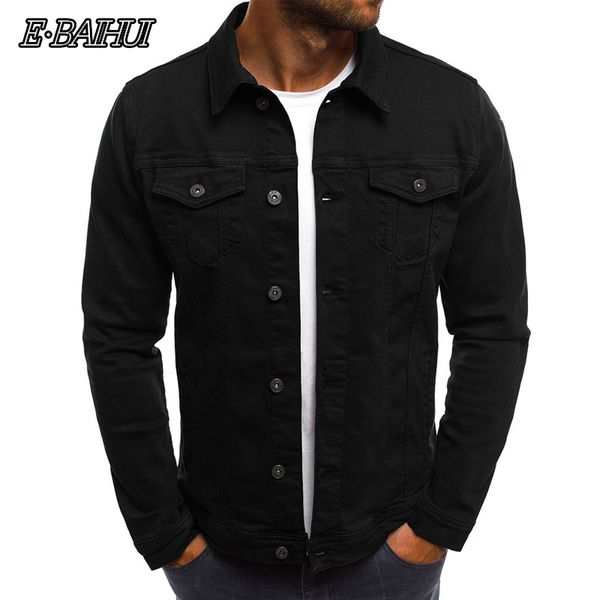 e-baihui men denim jacket fashion jeans coat for man autumn jackets slim fit casual streetwear vintage men jean outwea j01, Black;brown
e-baihui men denim jacket fashion jeans coat for man autumn jackets slim fit casual streetwear vintage men jean outwea j01, Black;brown