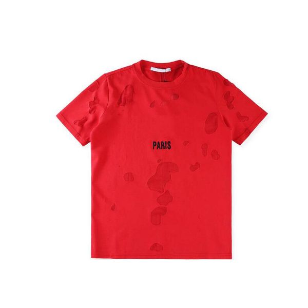 2019 hot Summer Street wear Europe Paris Fashion Men High Quality Big Broken Hole Cotton Tshirt Casual Women Tee T-shirt S-2XL
2019 hot Summer Street wear Europe Paris Fashion Men High Quality Big Broken Hole Cotton Tshirt Casual Women Tee T-shirt S-2XL