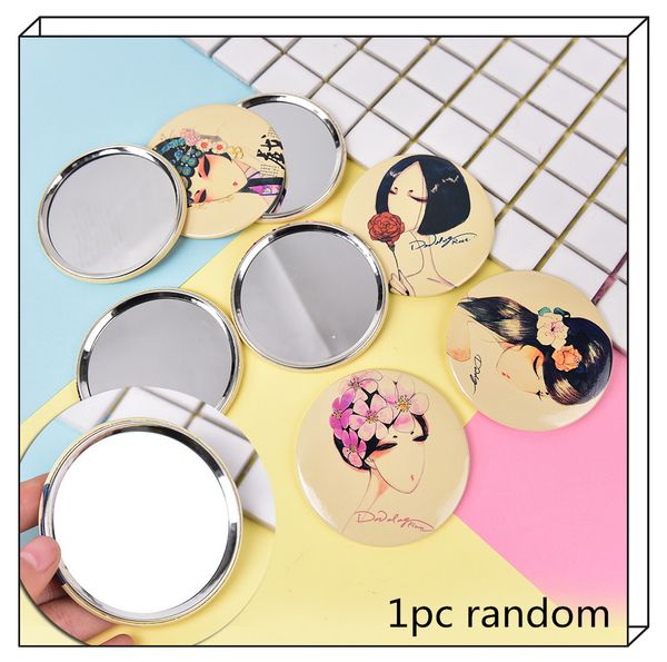 1pc mini pocket makeup mirror style random lovely portable 7cm cosmetic compact mirrors
1pc mini pocket makeup mirror style random lovely portable 7cm cosmetic compact mirrors