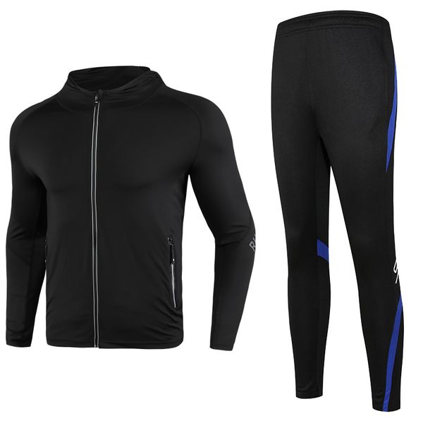 outdoor running sets men's sports suit elastic running jogging fitness clothes quick dry basketball soccer tracksuits sportswear, Black;blue
outdoor running sets men's sports suit elastic running jogging fitness clothes quick dry basketball soccer tracksuits sportswear, Black;blue