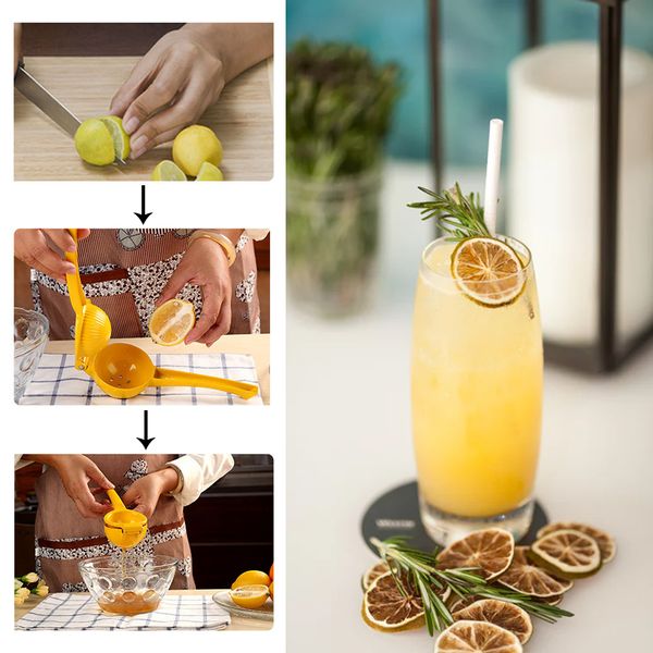 yellow juicer 1pc handle press strainer manual high-quality multifunctional tool useful lemon squzeer
yellow juicer 1pc handle press strainer manual high-quality multifunctional tool useful lemon squzeer