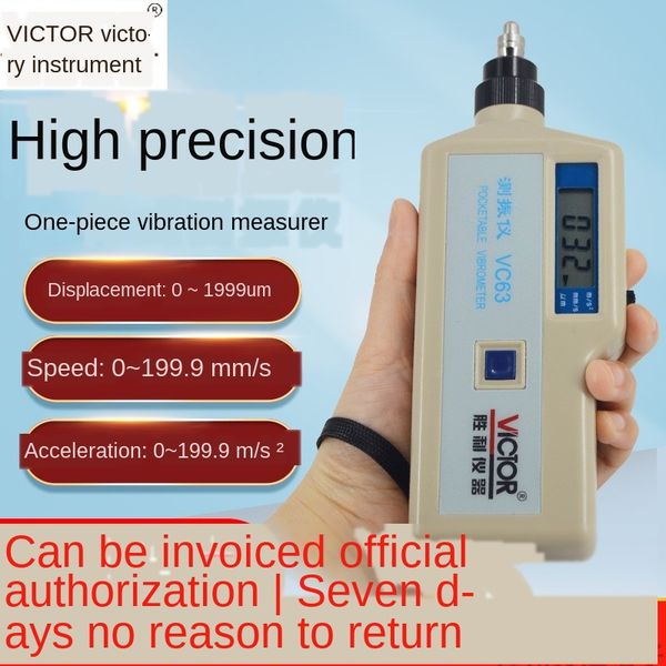 victory instrument handheld vibrometer vc63a vibration tester vibration acceleration frequency test instrument
victory instrument handheld vibrometer vc63a vibration tester vibration acceleration frequency test instrument