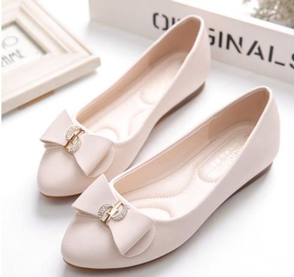 2019 women's shoes in spring and autumn with new style flat bottom round head bowknot #13, Black
2019 women's shoes in spring and autumn with new style flat bottom round head bowknot #13, Black