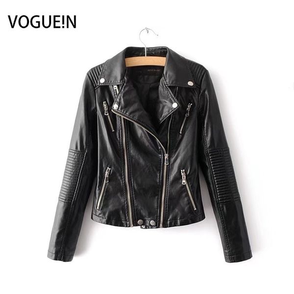 voguein new womens fashion black zippers faux leather motorcycle bomber jacket outerwear coat wholesale
voguein new womens fashion black zippers faux leather motorcycle bomber jacket outerwear coat wholesale