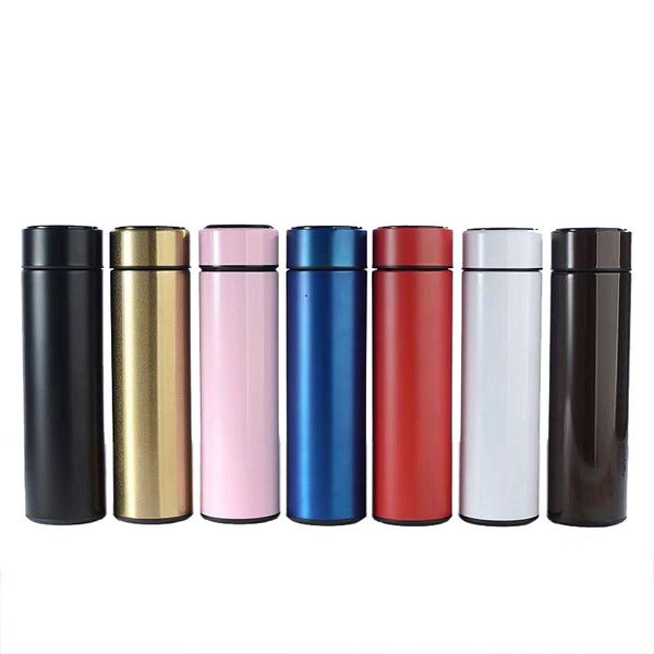 high grade temperature display business vacuum insulated water bottle double wall stainless steel seven color intelligent water bottle
high grade temperature display business vacuum insulated water bottle double wall stainless steel seven color intelligent water bottle