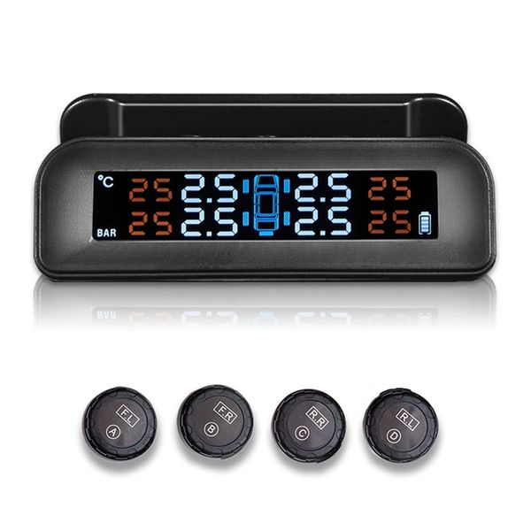 car solar powered tpms car tire pressure monitor system wireless 4 outer sensors color digital screen
car solar powered tpms car tire pressure monitor system wireless 4 outer sensors color digital screen