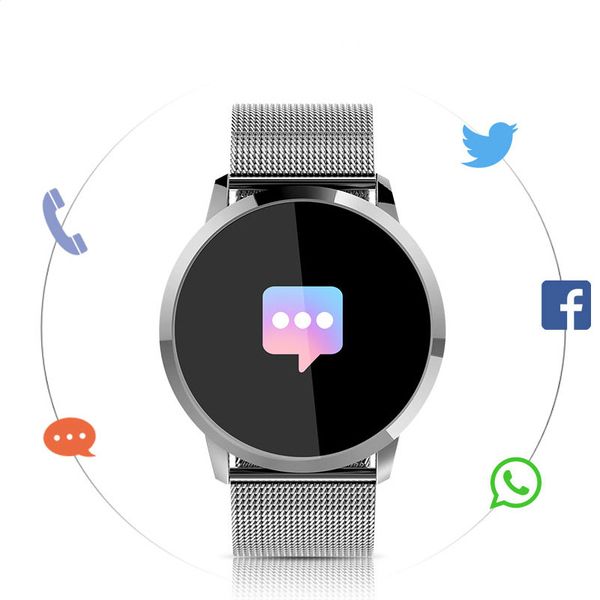 smart band bracelet sport intelligent heart rate sleep reminder sport tracker smart watch couple gifts, Slivery;brown
smart band bracelet sport intelligent heart rate sleep reminder sport tracker smart watch couple gifts, Slivery;brown