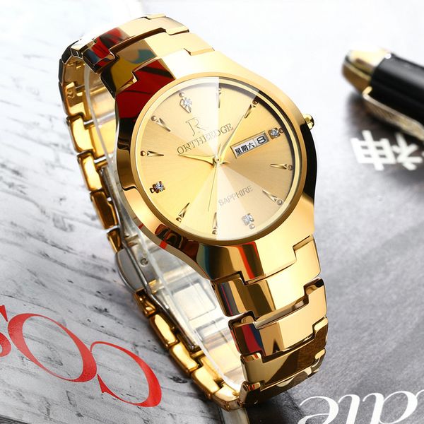 luxury gold men tungsten steel quartz watch ontheedge brand man watch waterproof business men's wristwatch diamond, Slivery;brown
luxury gold men tungsten steel quartz watch ontheedge brand man watch waterproof business men's wristwatch diamond, Slivery;brown